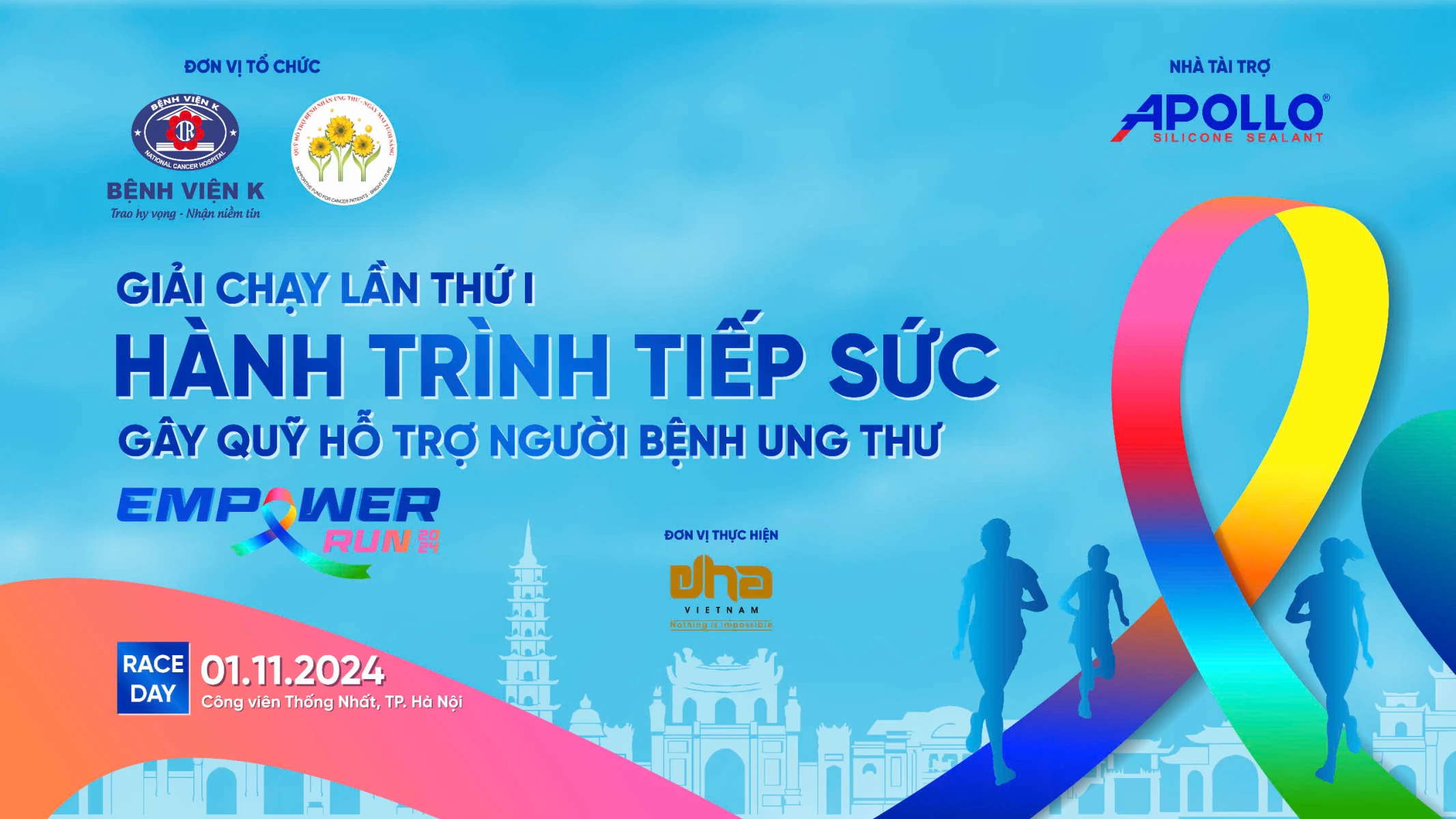 Apollo Silicone tự hào là nhà tài trợ giải chạy “Empower Run 2024”